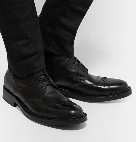 saint laurent brogue boots