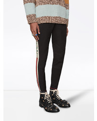 Gucci Queercore Embroidered Brogue Boot