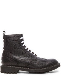 Givenchy Runway Leather Commando Boots