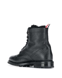 Thom Browne Shearling Lining Wingtip Boot