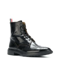 Thom Browne Shiny Leather Classic Wingtip Boot