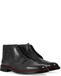 Paul Smith Shoes Leather Brogued Grayson Ankle Boots