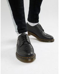 Dr. Martens 3989 Brogue Shoes In Black