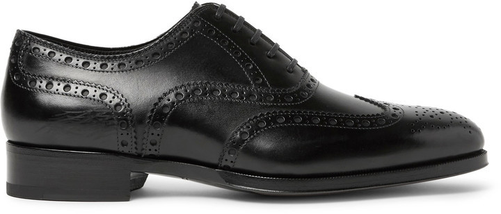 Tom Ford Austin Leather Wingtip Brogues 