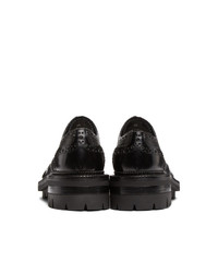 DSQUARED2 Black Bobby Lace Up Loafers