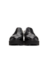 JW Anderson Black Curb Chain Master Loafers