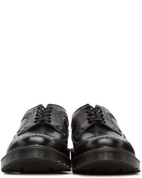 Dr. Martens Black Made In England 3989 Boanil Brush Brogues