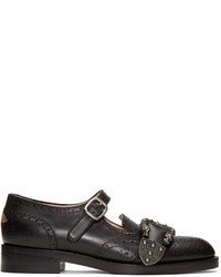 Gucci Black Queercore Mary Jane Brogues