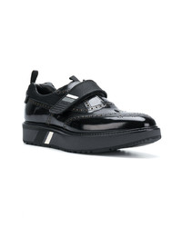 Prada Block Sole Leather Brogues