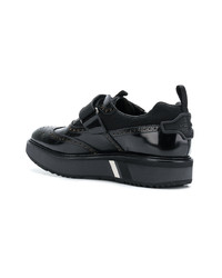 Prada Block Sole Leather Brogues