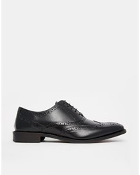 Asos Brand Oxford Brogues In Leather