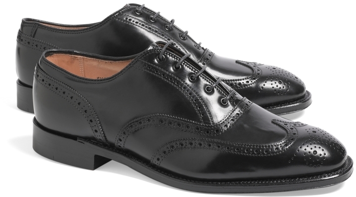 Brooks Brothers Cordovan Leather Wingtips, $487 | Brooks Brothers ...