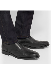 Tod's Bucature Leather Wingtip Brogues