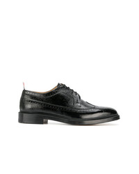 Thom Browne Classic Longwing Brogue In Patent Leather