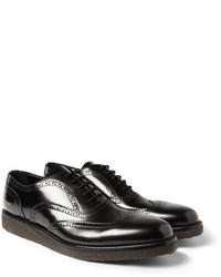 Common Projects Crepe Sole Leather Brogues
