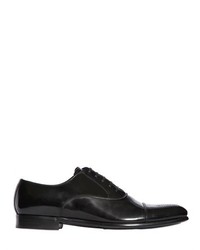 Dolce & Gabbana Napoli Brushed Leather Oxford Shoes