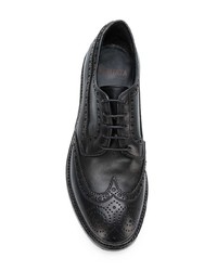 Premiata Embossed Surface Oxford Shoes