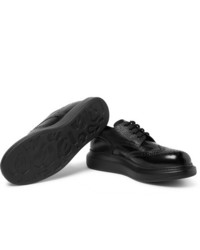 Alexander McQueen Exaggerated Sole Spazzolato Leather Brogues
