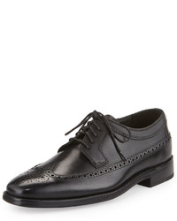 Cole Haan Giraldo Luxe Wing Tip Leather Oxford Black