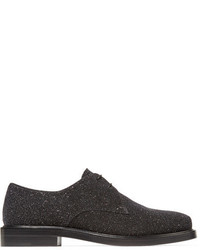 Tod's Glittered Leather Brogues Black