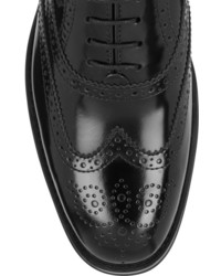 Tod's Glossed Leather Brogues