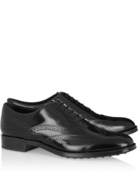Tod's Glossed Leather Brogues