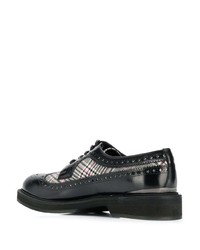 Alexander McQueen Houndstooth Check Derby Shoes