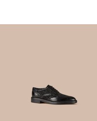 Burberry Leather And Lace Wingtip Brogues