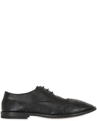 Marsèll Wrinkled Leather Brogue Shoes