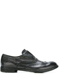 Officine Creative Distressed Leather Brogues