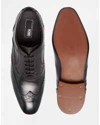 Asos Oxford Brogues In Leather