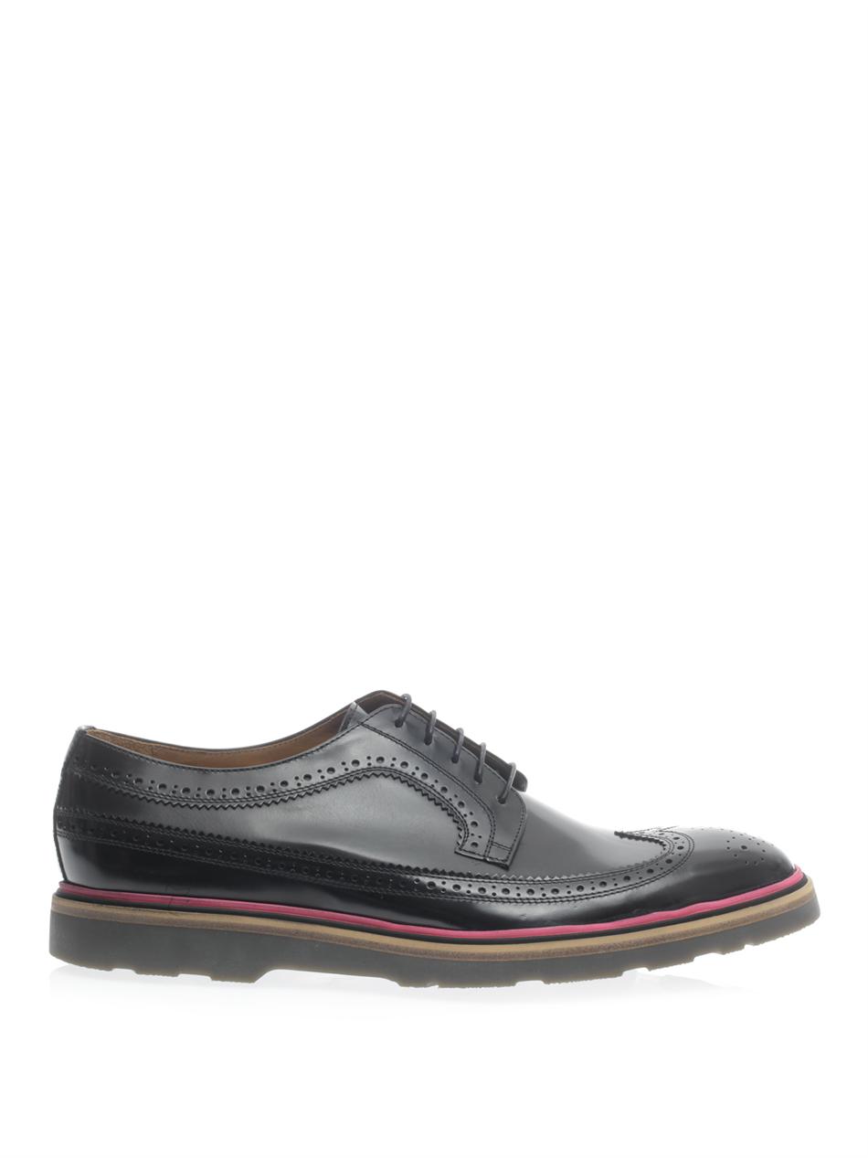 PAUL SMITH SHOES & ACCESSORIES Grand Contrast Trim Brogues, $369 ...