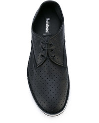 Baldinini Perforated Decoration Derby Shoes