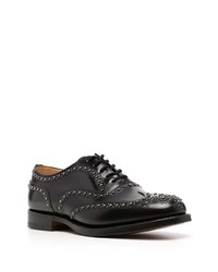 Church's Perforated Lace Up Derby Shoes