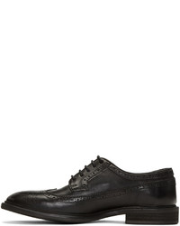 Paul Smith Ps By Black Leather Mallow Brogues