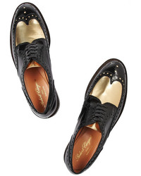 Robert Clergerie Roelh Patent Leather Brogues