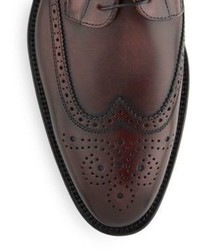 Saks Fifth Avenue Leather Wingtip Shoes