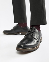 Red Tape Swinley Lace Up Brogues In Black