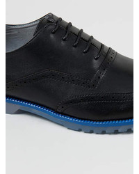 Topman Anthony Miles Black Leather Brogues
