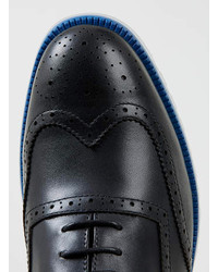 Topman Anthony Miles Black Leather Brogues