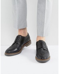 Base London Turner Leather Brogue Shoes