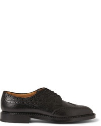 Edward Green Ulswater Textured Leather Brogues