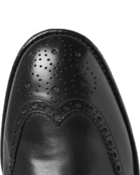 Alexander McQueen Washed Leather Brogues