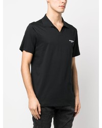 Balmain Wingtip Collar Cotton T Shirt