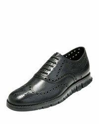 Cole Haan Zerogrand Wing Tip Oxford Black