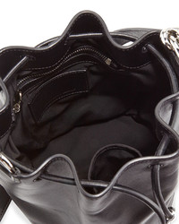 Alexander Wang Alpha Napa Leather Bucket Bag