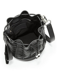 Alexander Wang Alpha Woven Leather Bucket Bag