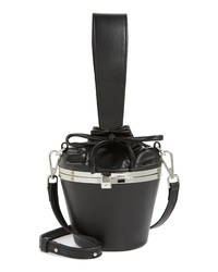 Topshop Aly Faux Leather Bucket Bag