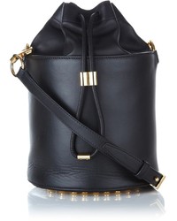 Alexander Wang Black Leather Bucket Bag