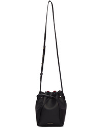 Mansur Gavriel Black Leather Mini Mini Bucket Bag